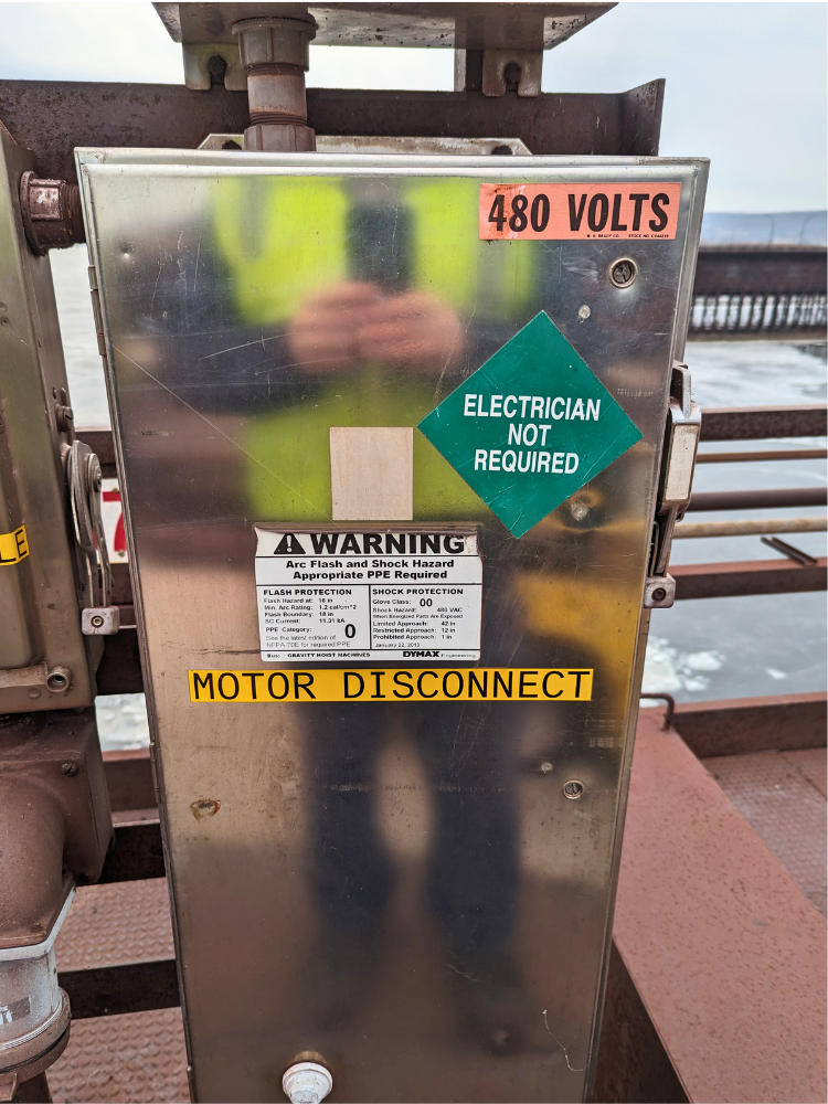 arc flash label