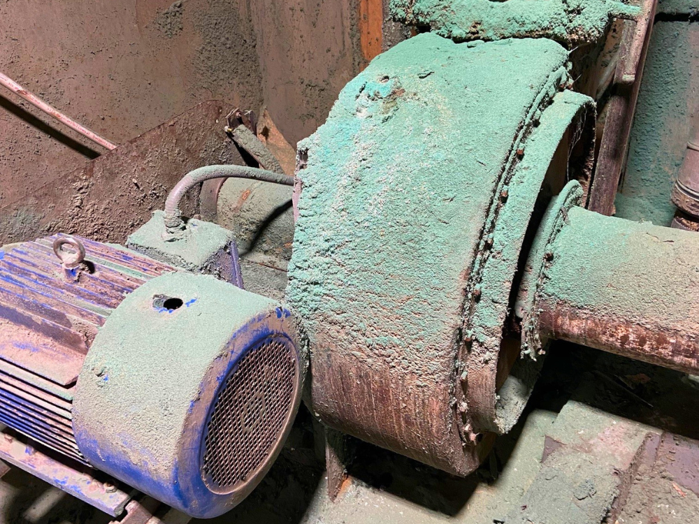 fan and motor